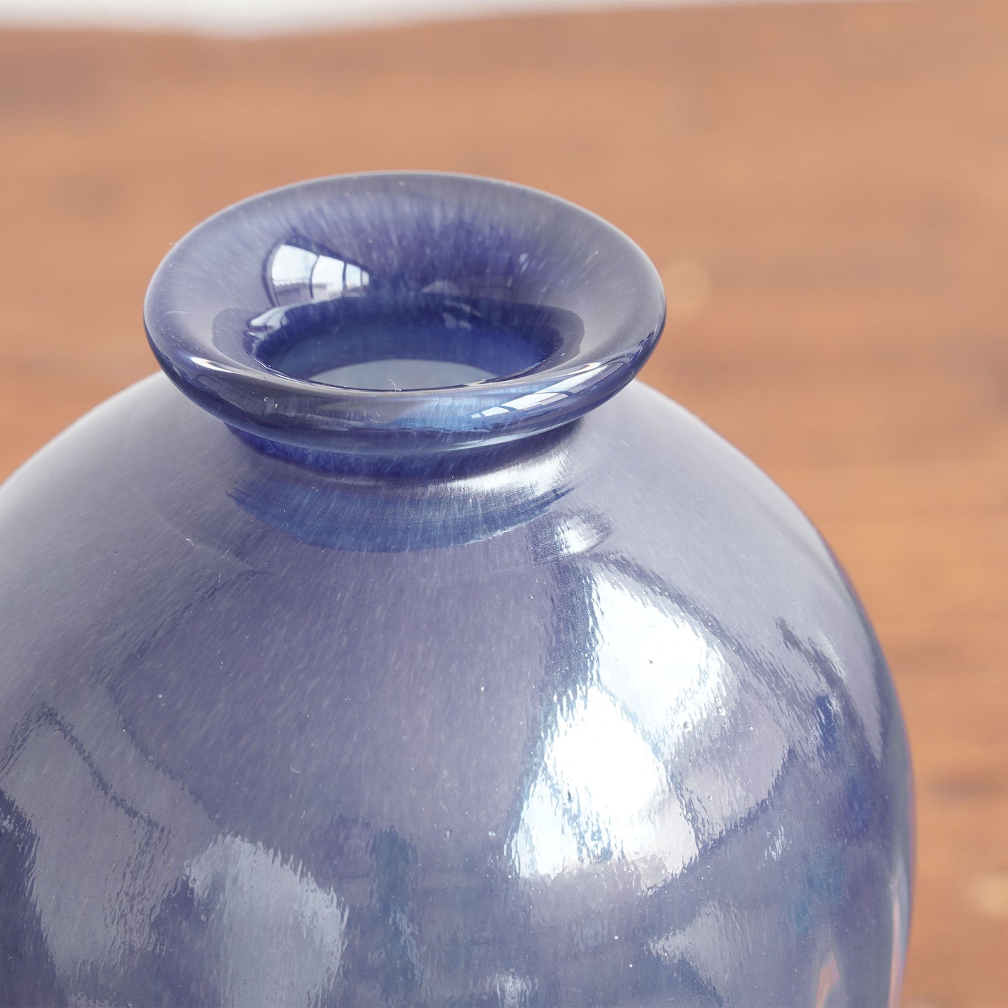 handblown glass vase vessel