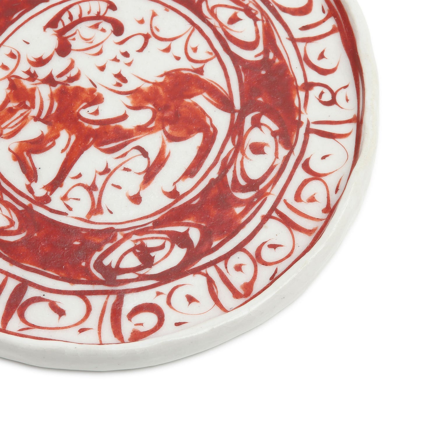 Hiroshi Hanzawa Horse Painted Small Plate