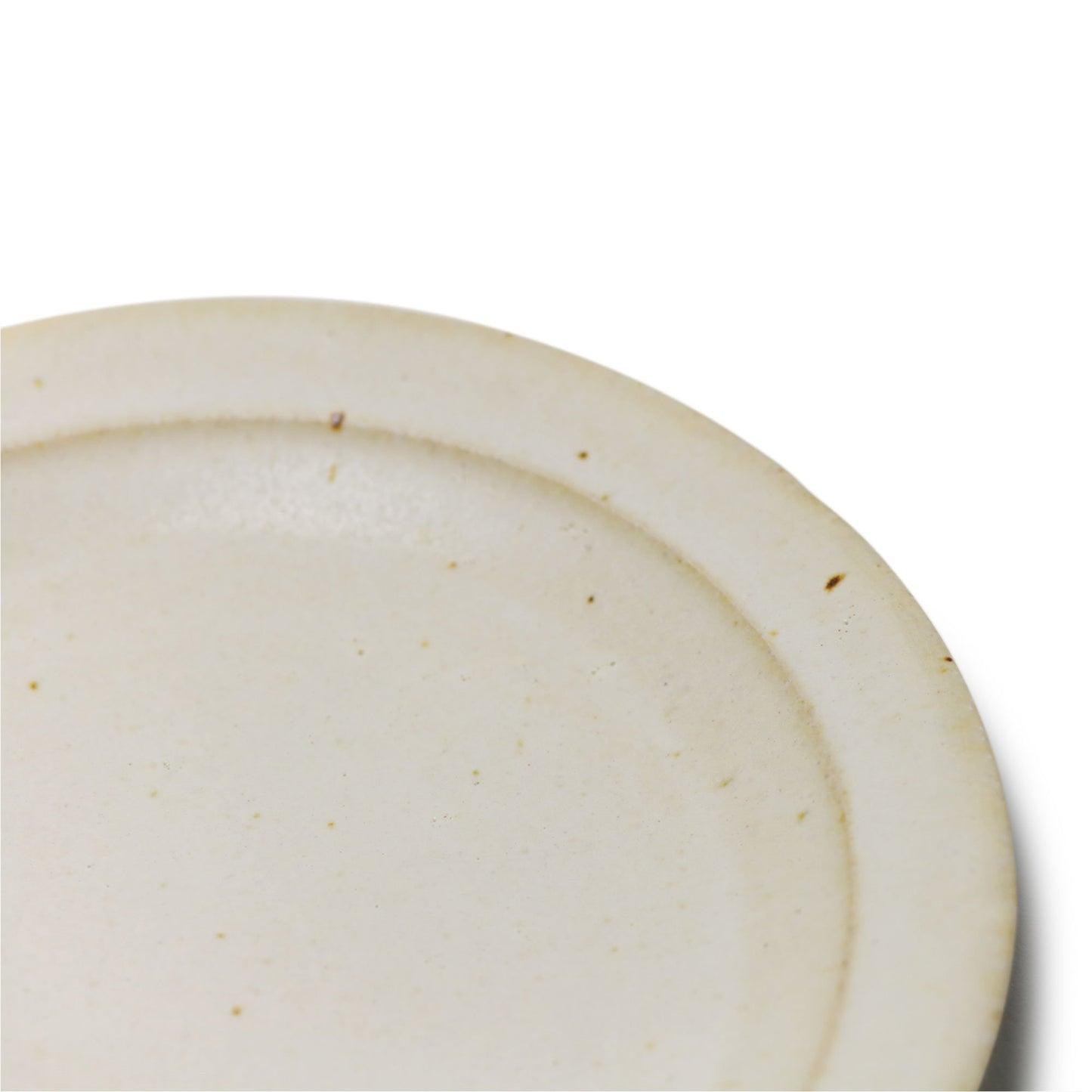 Kei Kawachi Round Plate White