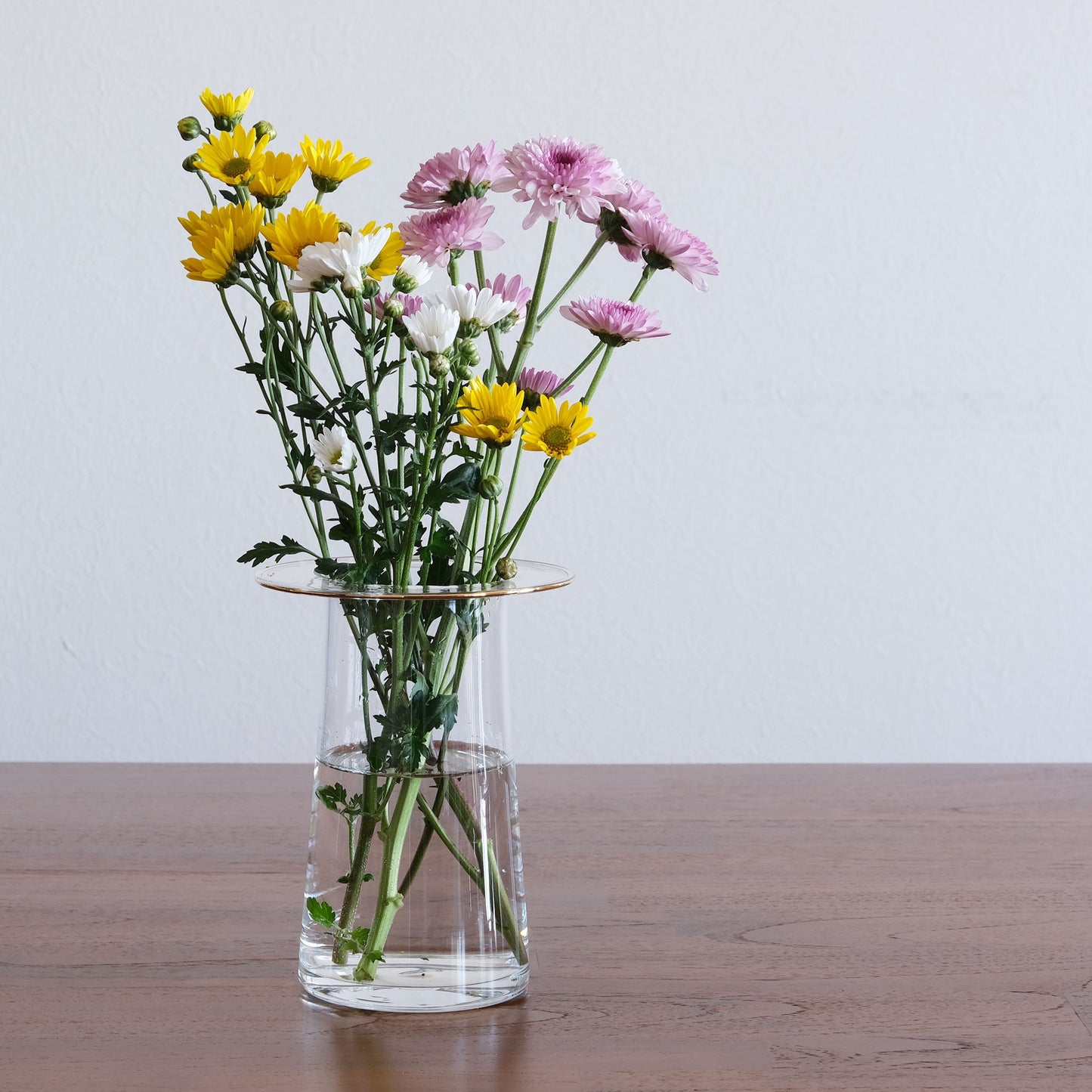 Taiga Oku handblown glass vase vessel