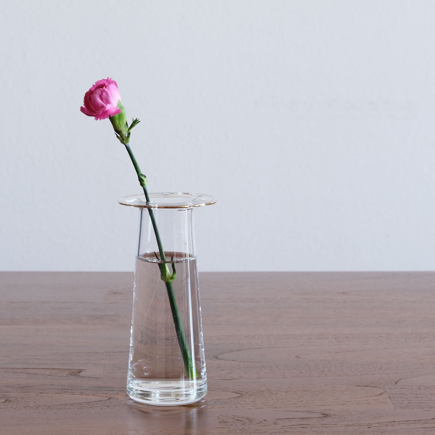 Taiga Oku handblown glass vase vessel