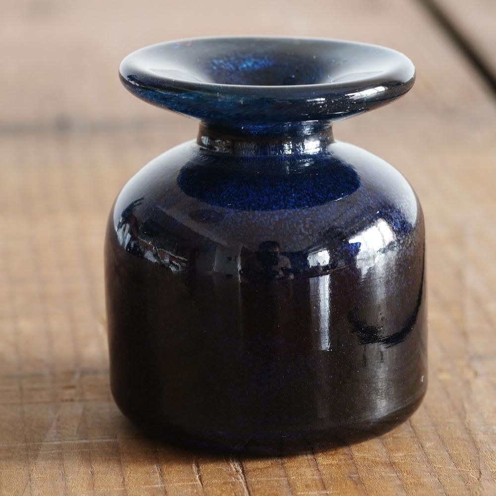Ota Glass Lab Vase Blue E