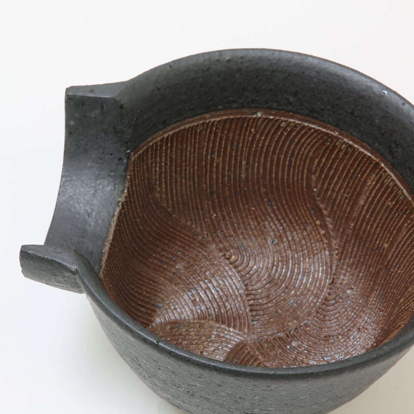 Yamatada Ceramique Mortar Katakuchi Small Black