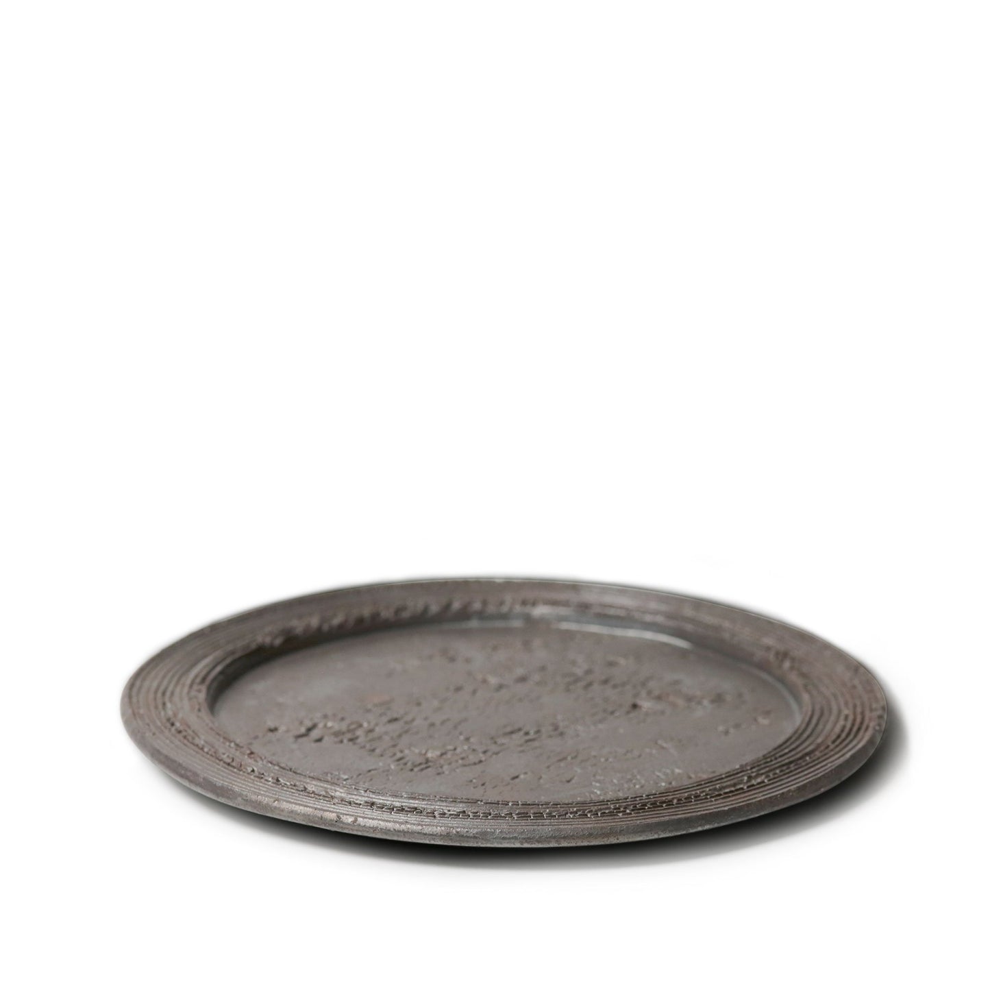 Nobuko Konno Round Plate Black L