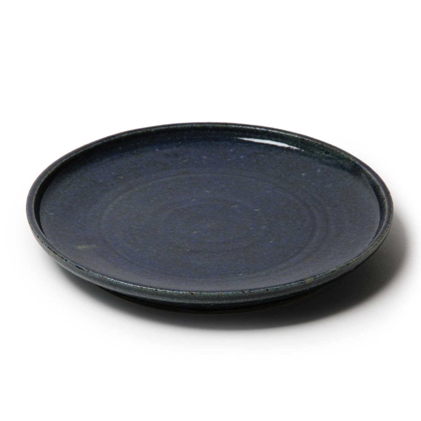 Keiko Nakamura Bon Round Plate L Indigo