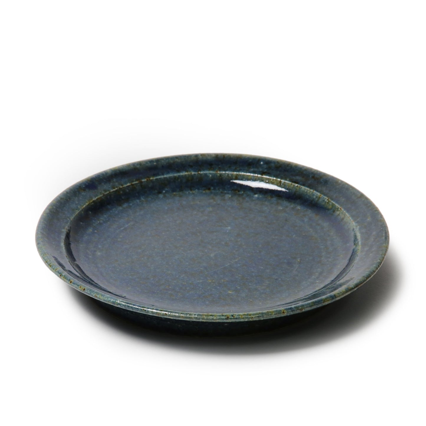Keiko Nakamura Round Plate S Indigo