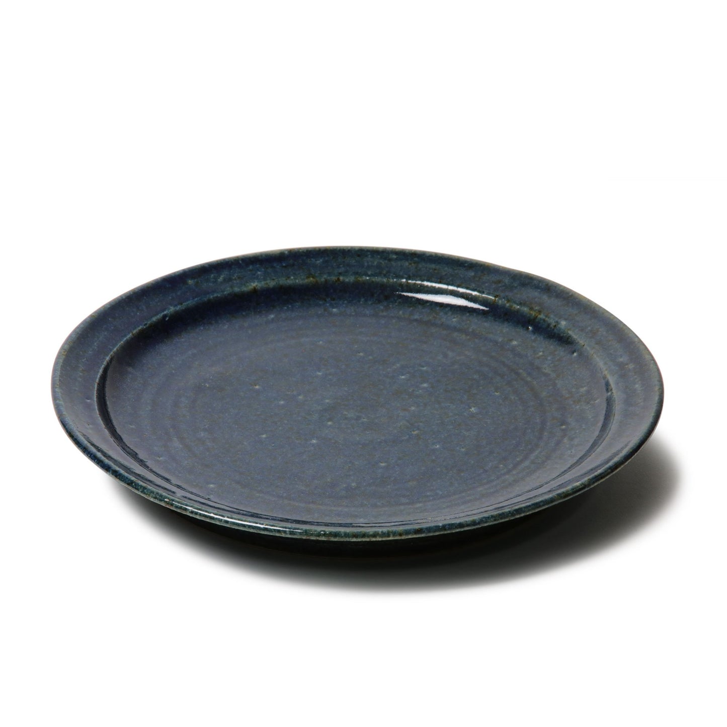 Keiko Nakamura Round Plate Large Indigo