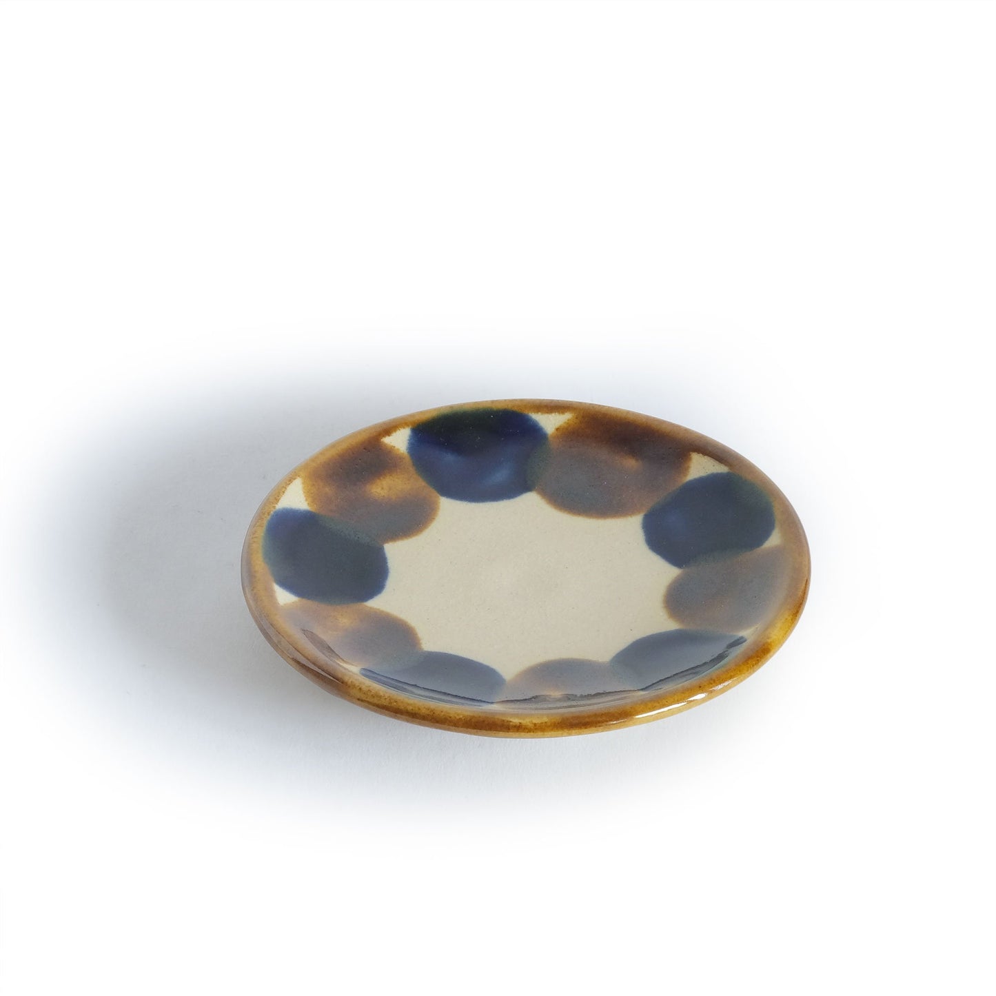 Toushi Yachimun Okinawaware Plate Small Ring