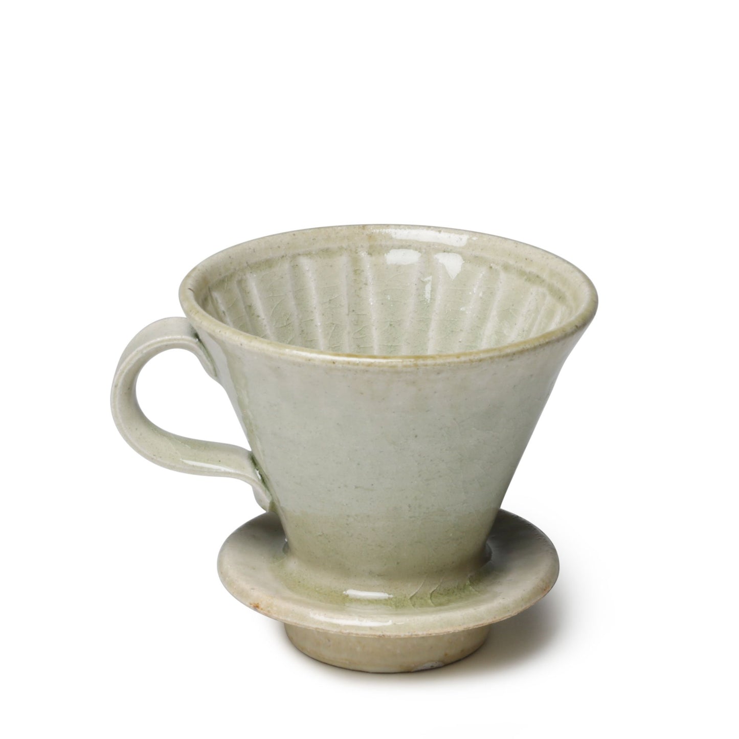 Kei Kawachi Coffee Dripper Set Ash Glaze