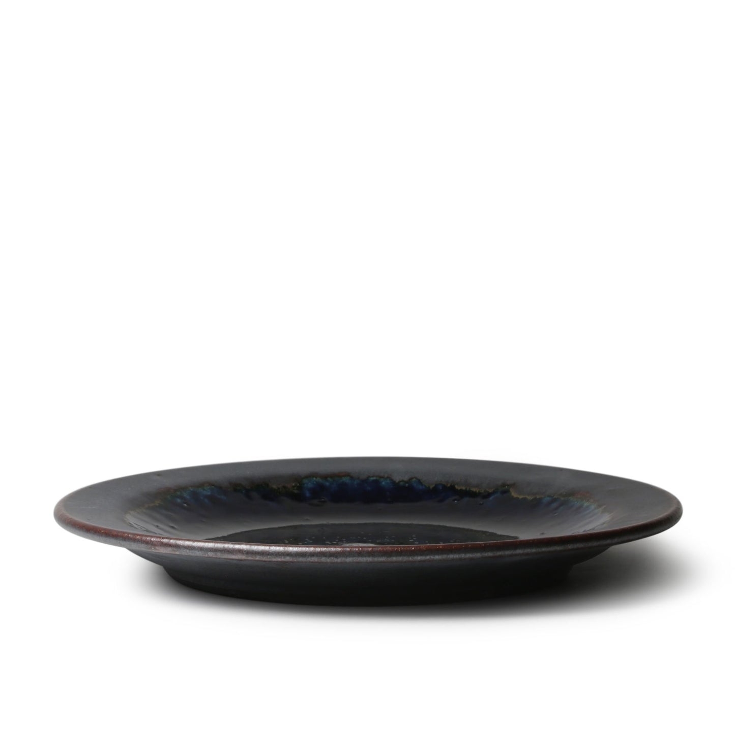 Kei Kawachi Large Round Dinner Plate Blue