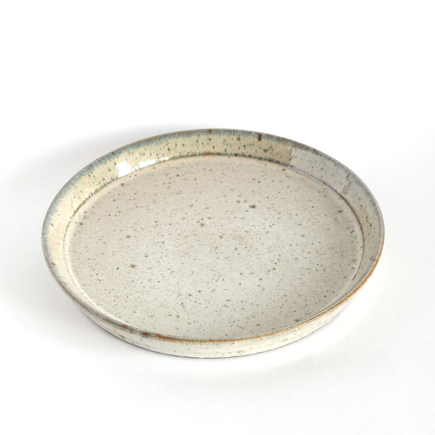 Taichiro Seki Round Plate Matte White M