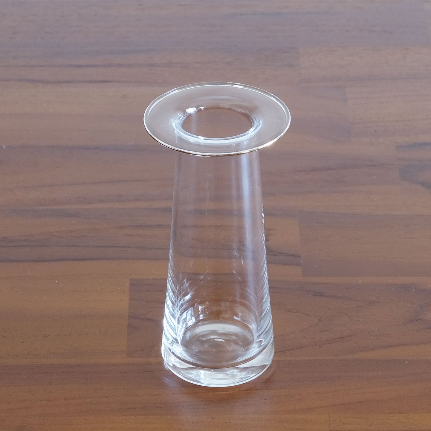 Taiga Oku handblown glass vase vessel