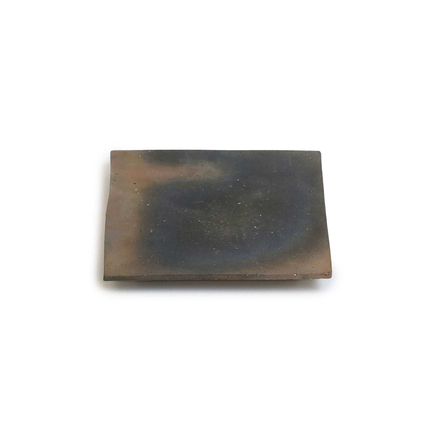 Nobuhito Nakaoka Tanka Yakishime Square Plate