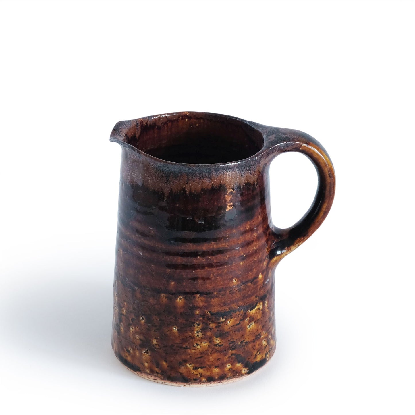 Ceramic Art Studio Okumura Pitcher Amber