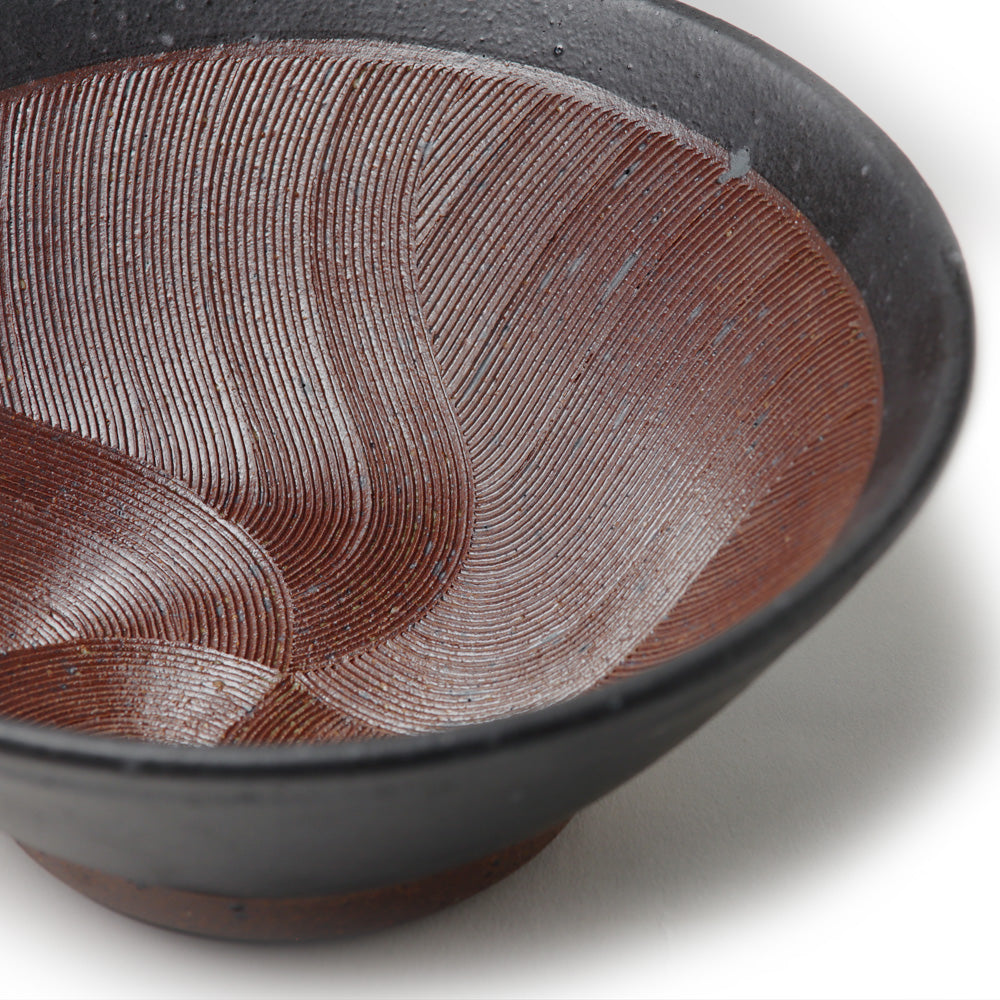 Yamatada Ceramique Mortar Molded Large Black