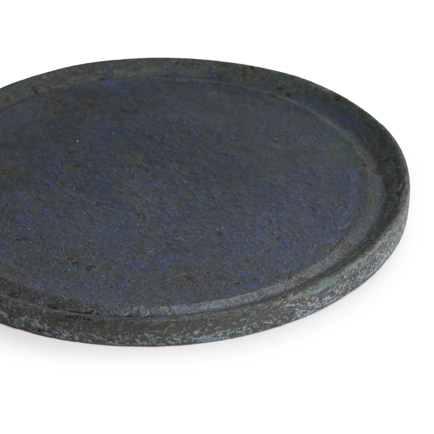 Yusuke Wakasa Round Plate Blue