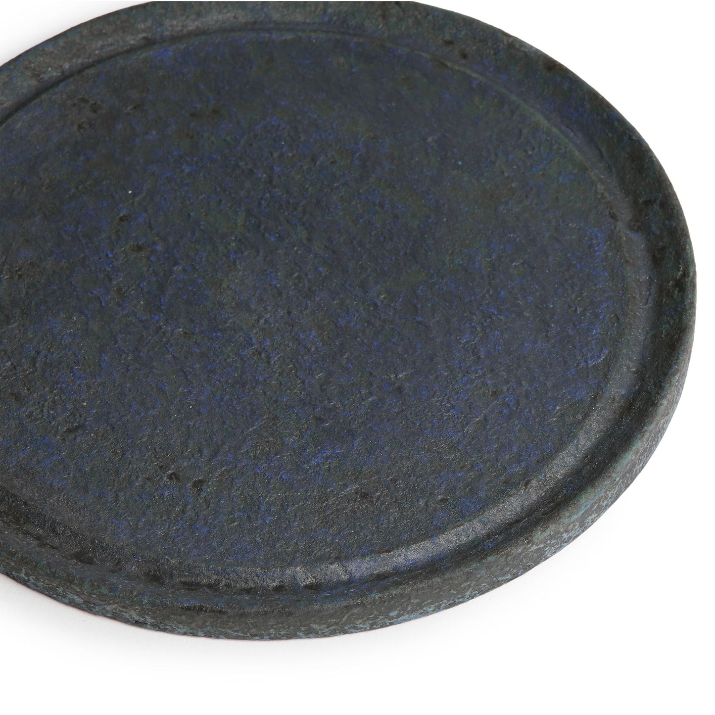 Yusuke Wakasa Round Plate Blue