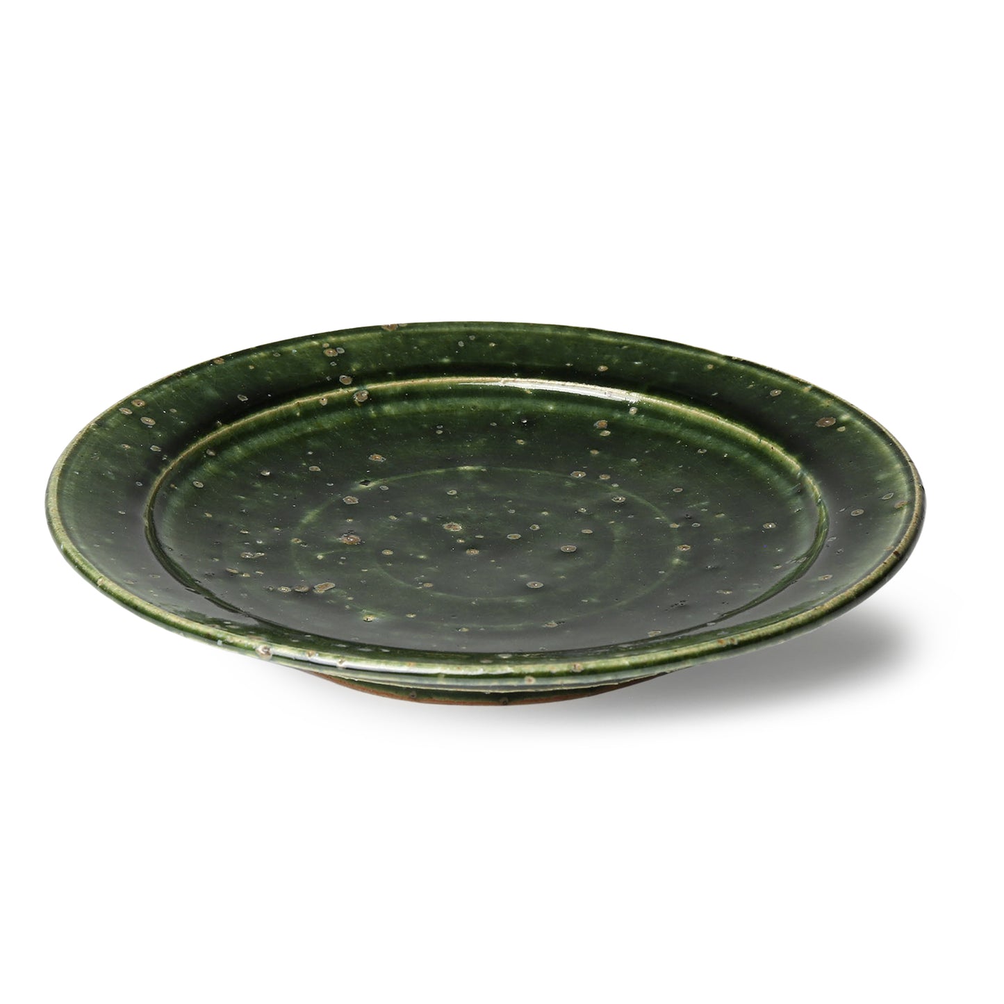 Mahito Kudo Oribe Glaze Dinner Plate