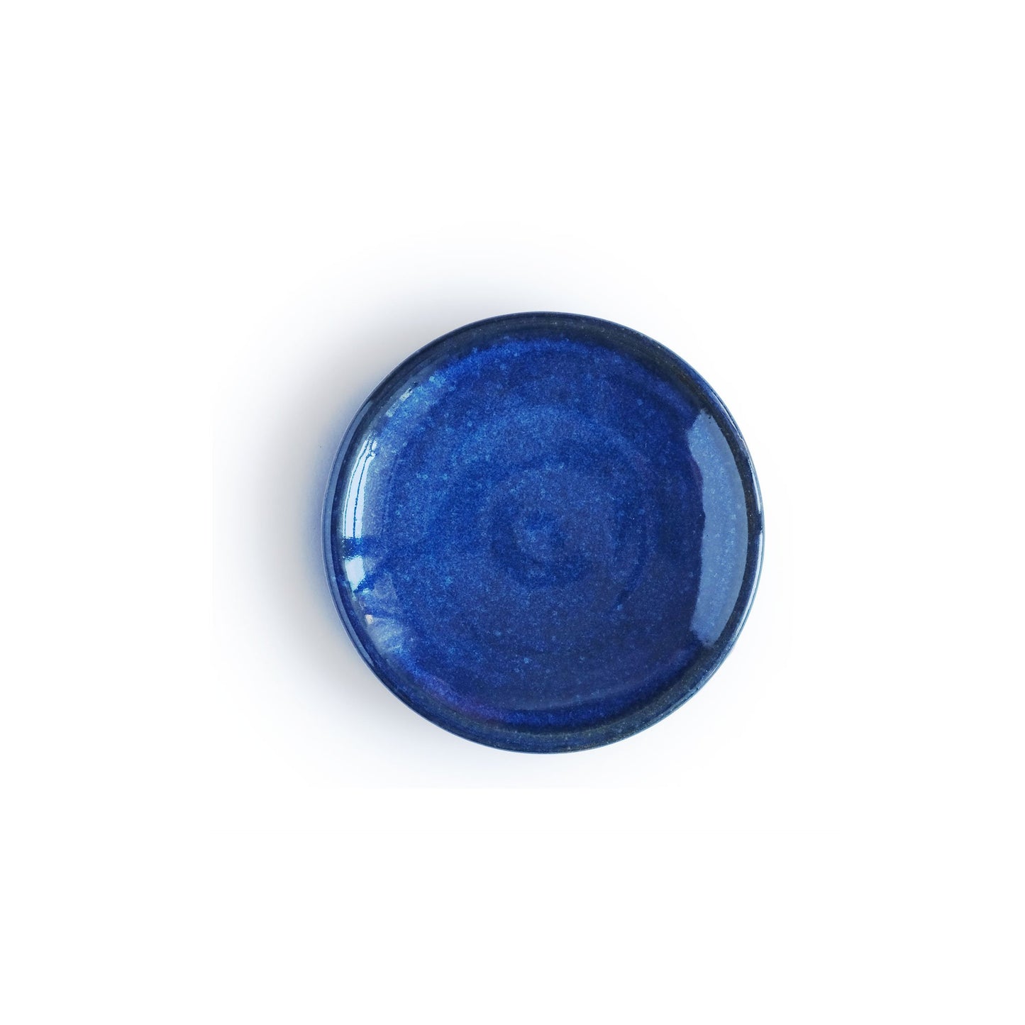 Toushi Yachimun Okinawaware Plate Small Deep Sea