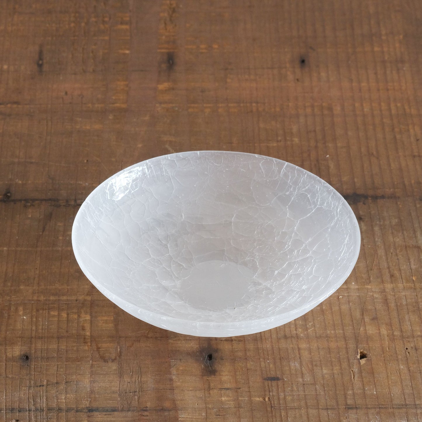 Daisaku Hashimura Crack Glass Shallow Bowl Cloud