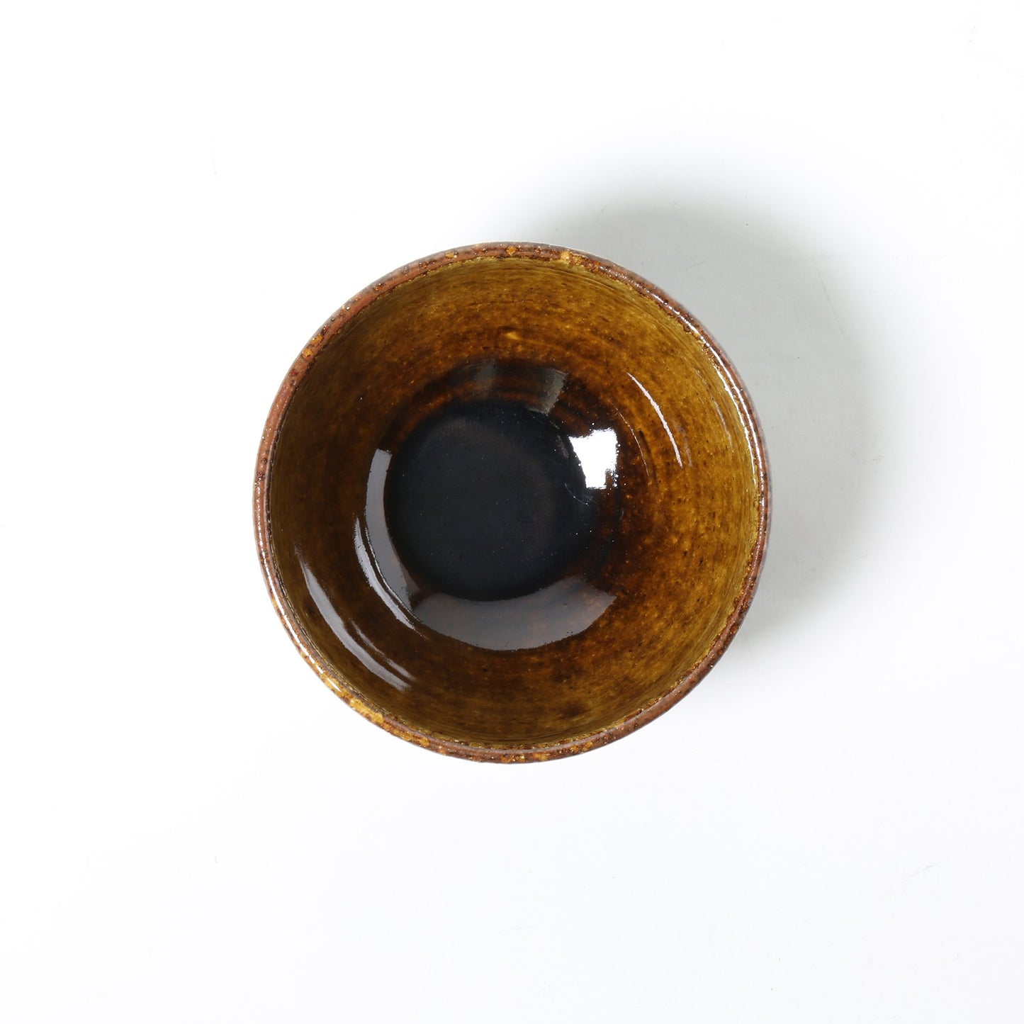 Kei Kawachi Rice Bowl Amber Glaze