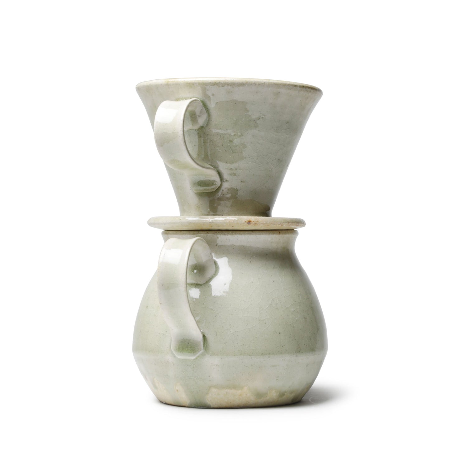 Kei Kawachi Coffee Dripper Set Ash Glaze