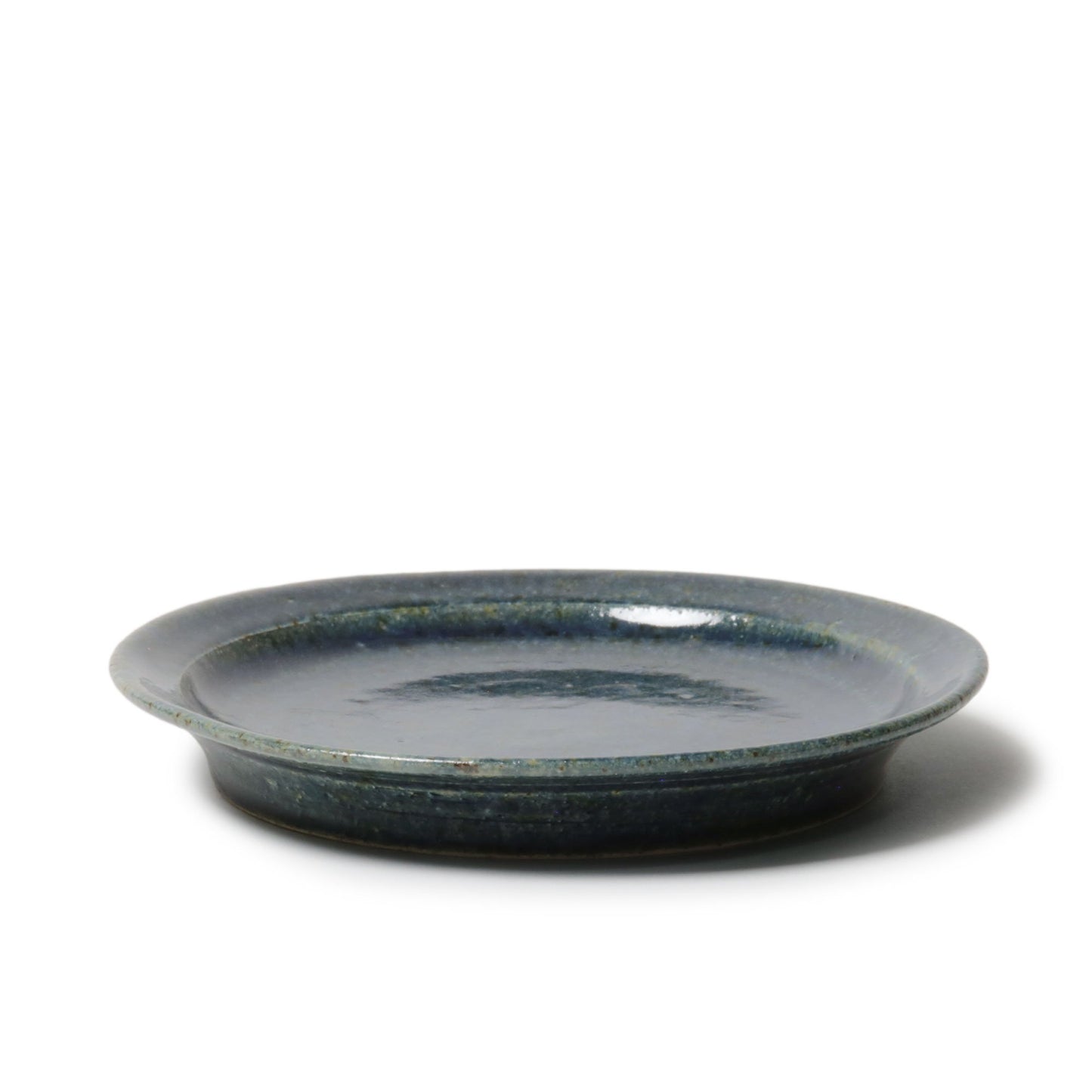 Keiko Nakamura Round Plate S Indigo