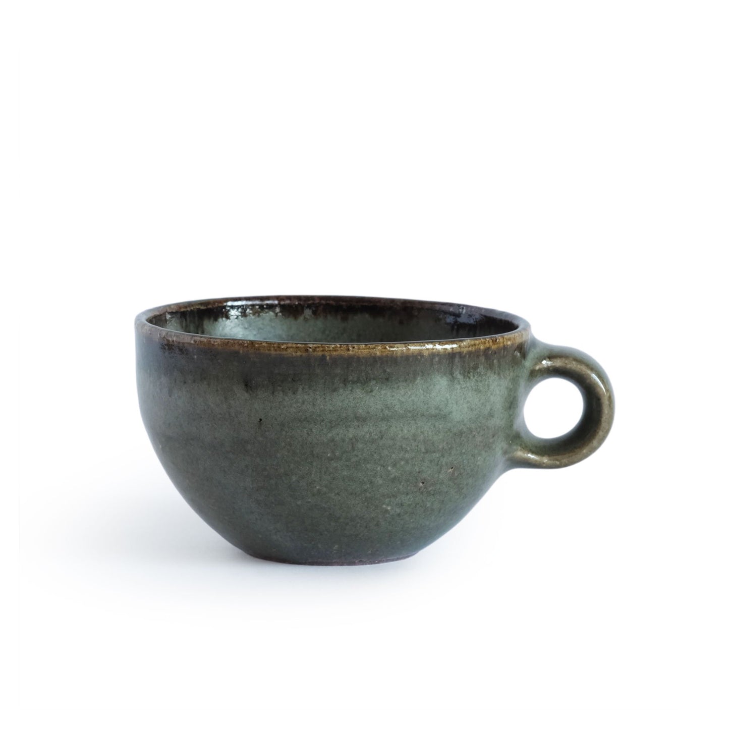 Ceramic Art Studio Okumura Mug Almond Green