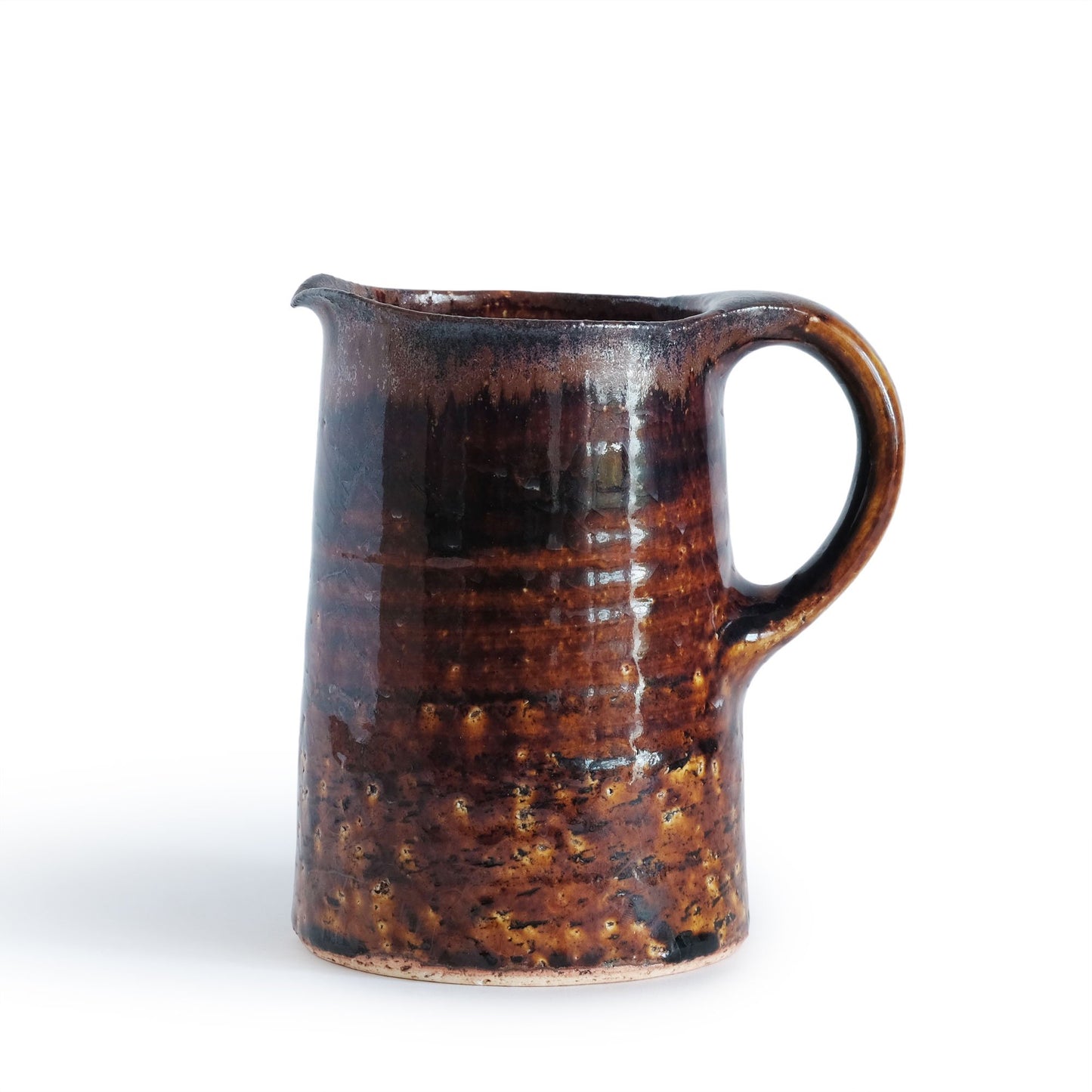 Ceramic Art Studio Okumura Pitcher Amber
