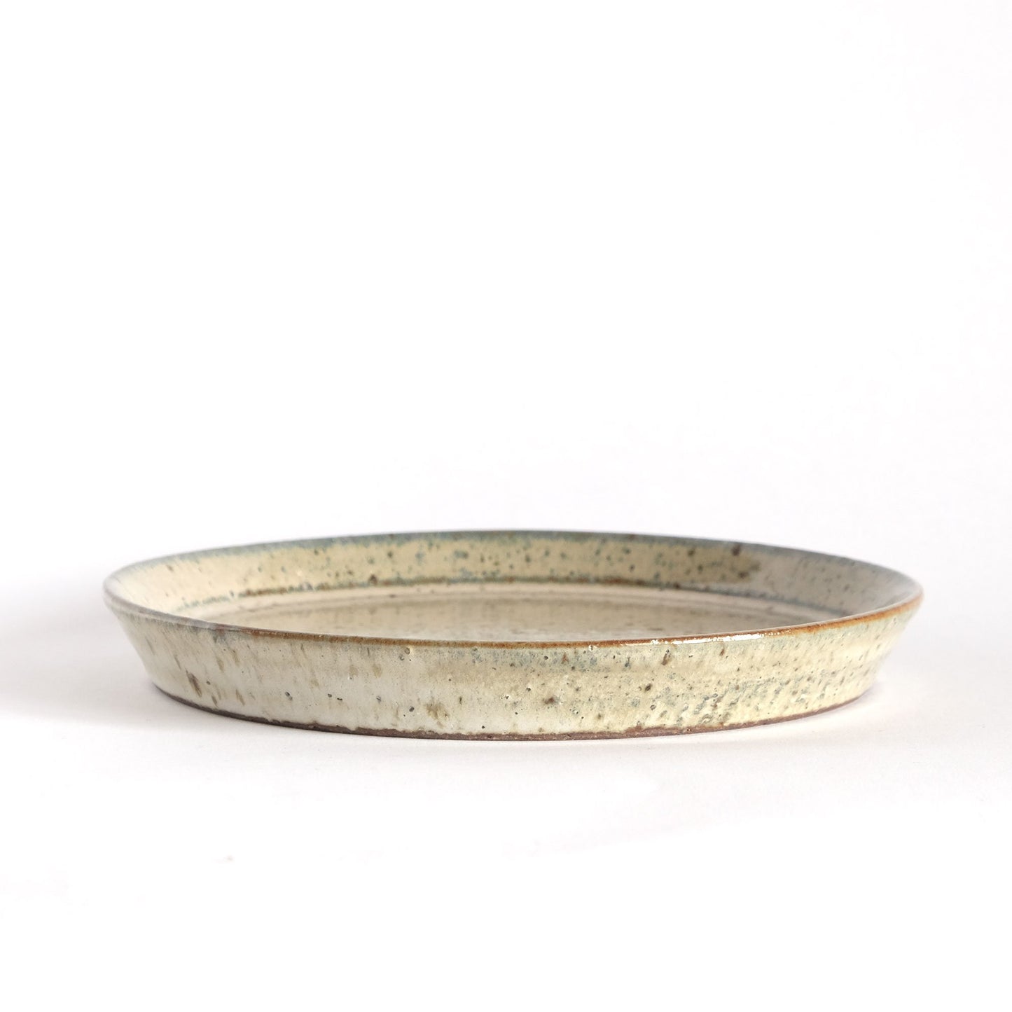 Taichiro Seki Round Plate Matte White M