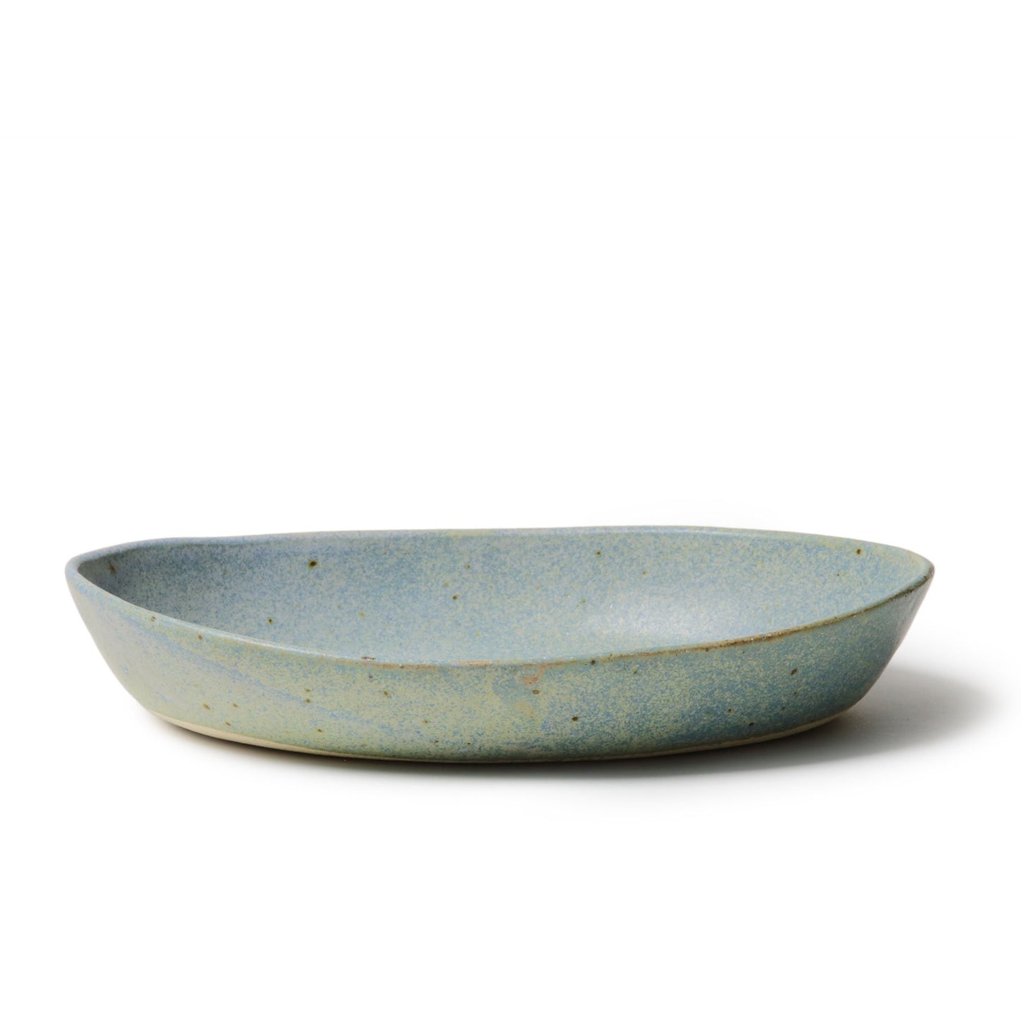 Keiko Nakamura Oval Pasta Plate Light Blue