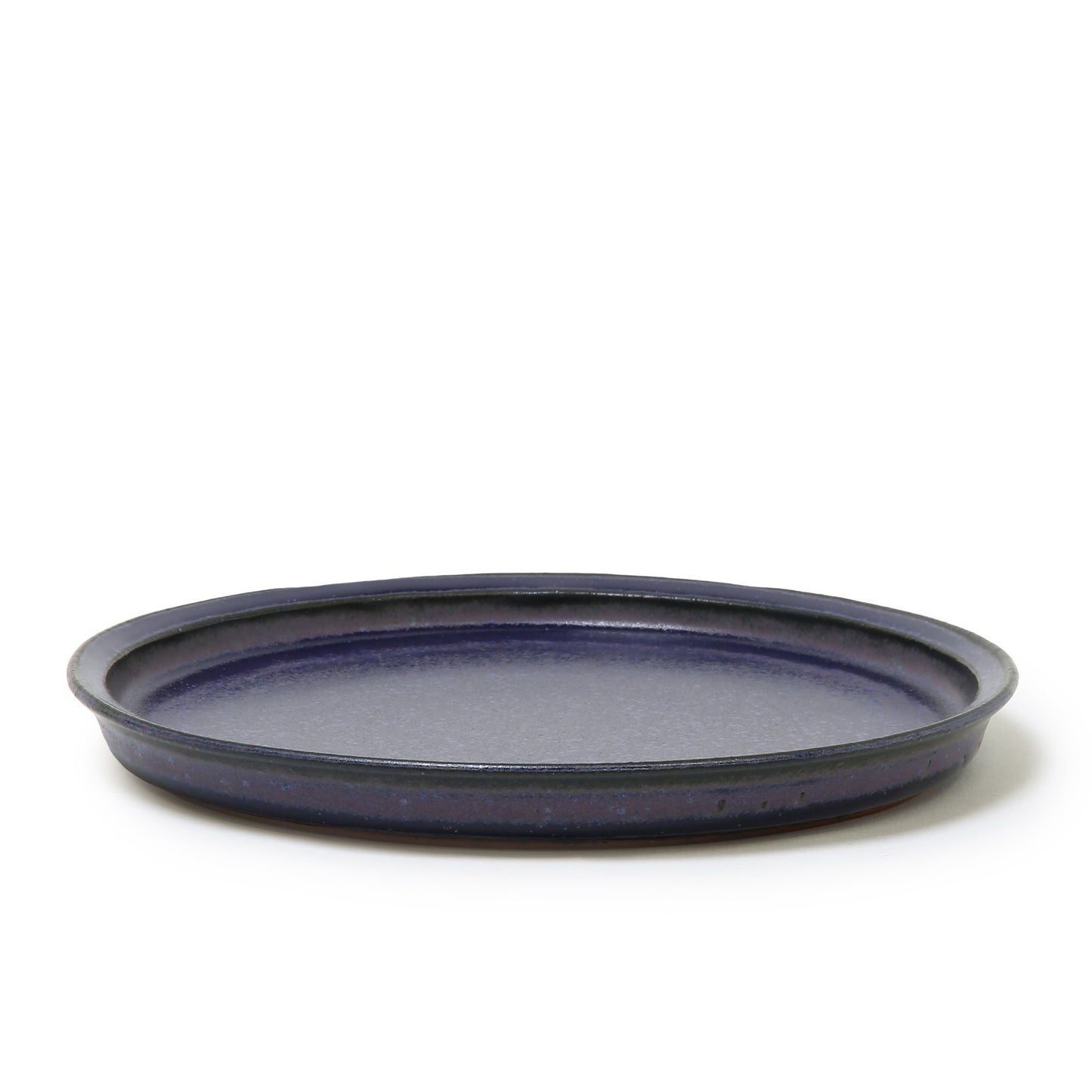Yoko Onda Round Plate Purple 22cm