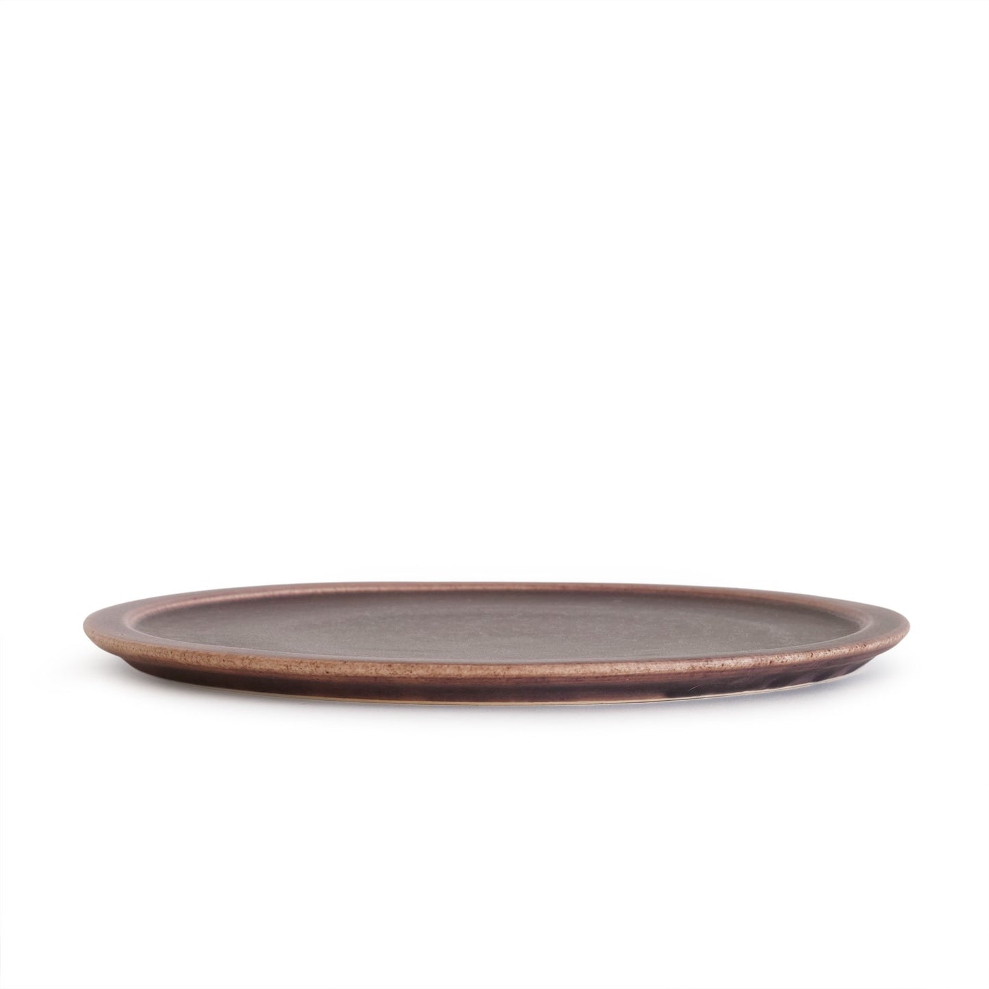 Shizuko Hasuo Round Plate Purple 22cm