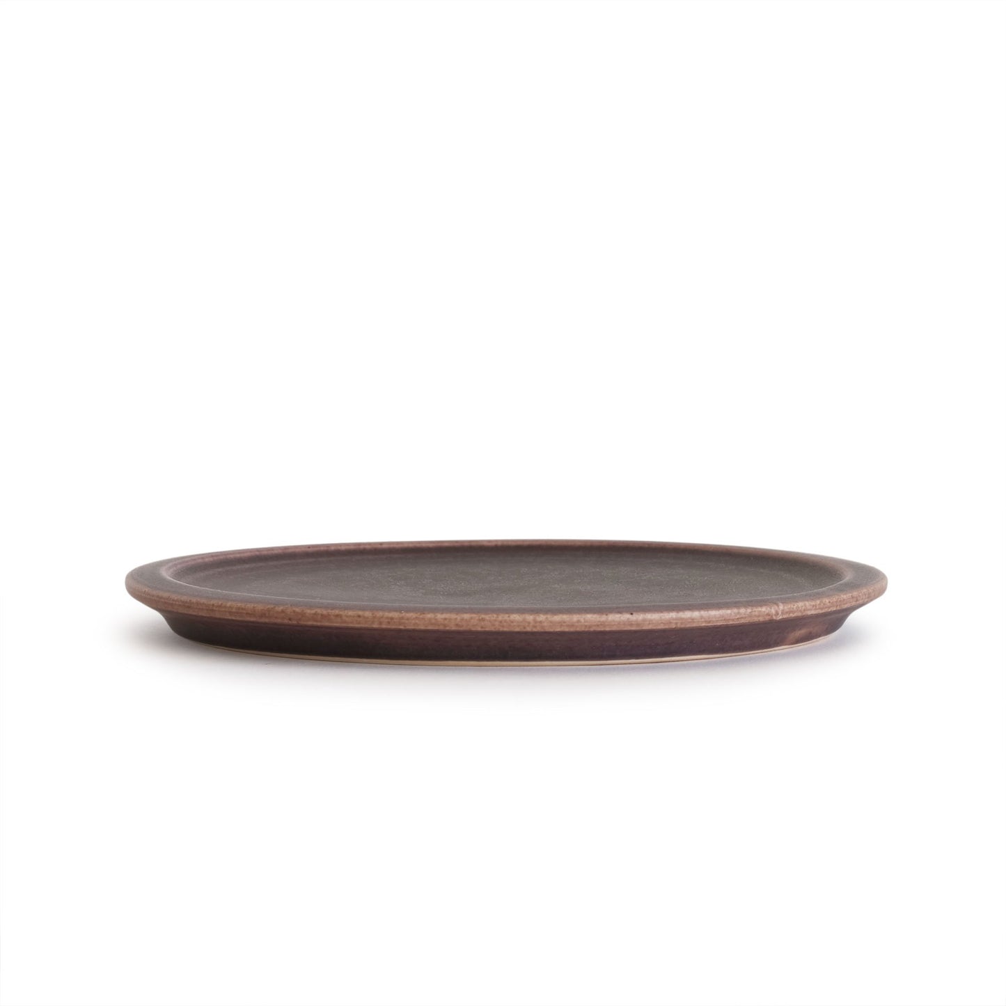 Shizuko Hasuo Round Plate Purple 18cm