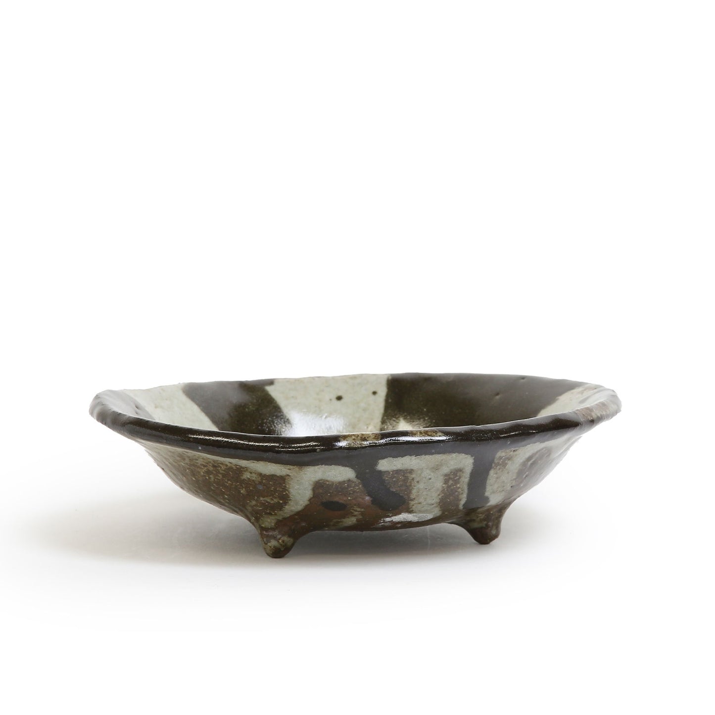 Junri Hamada Kuro Oribe Kobachi Small Plate