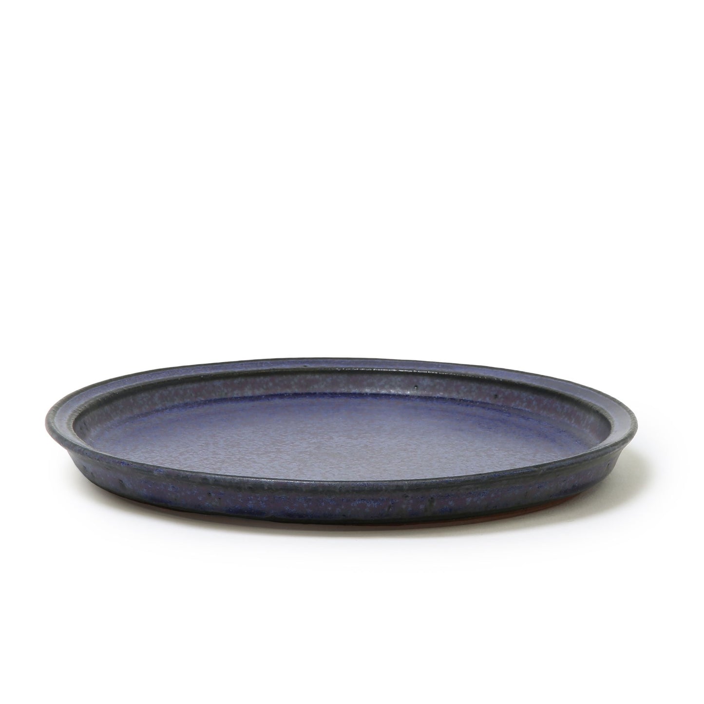 Yoko Onda Round Plate Purple 20cm