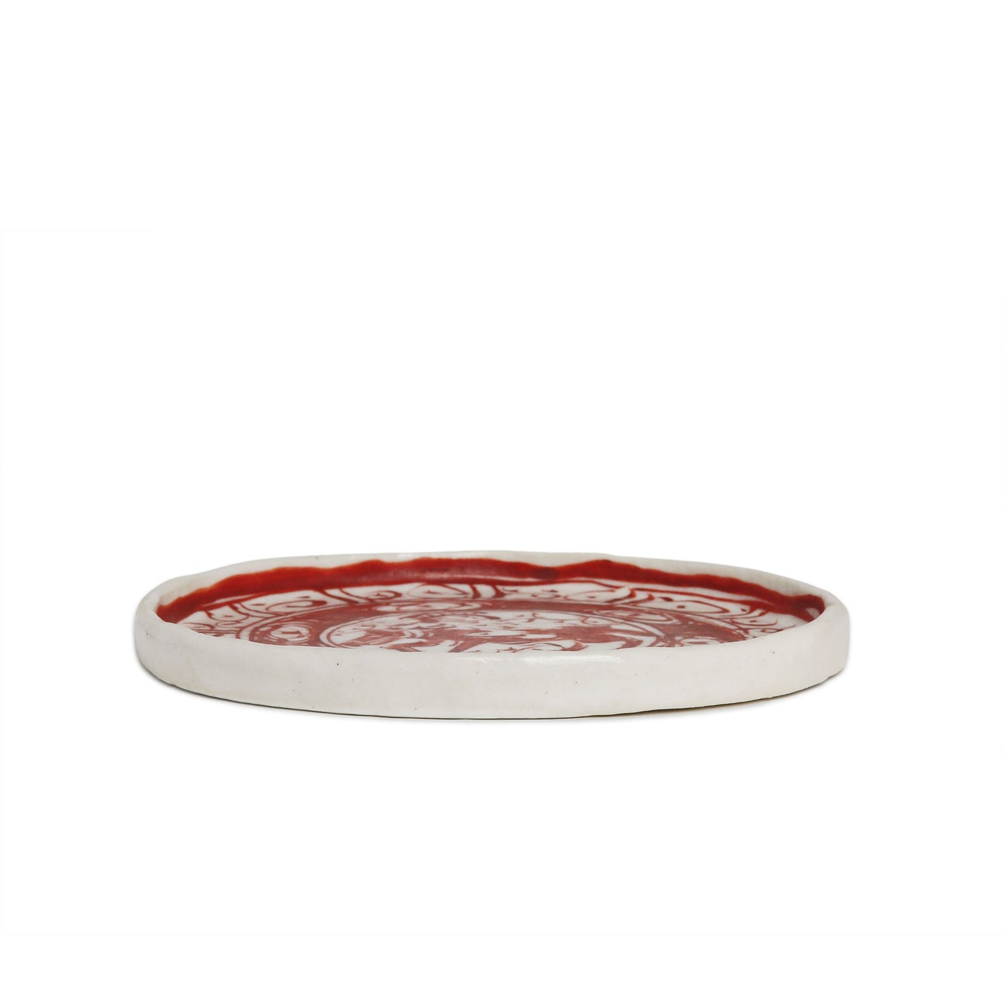 Hiroshi Hanzawa Horse Painted Small Plate