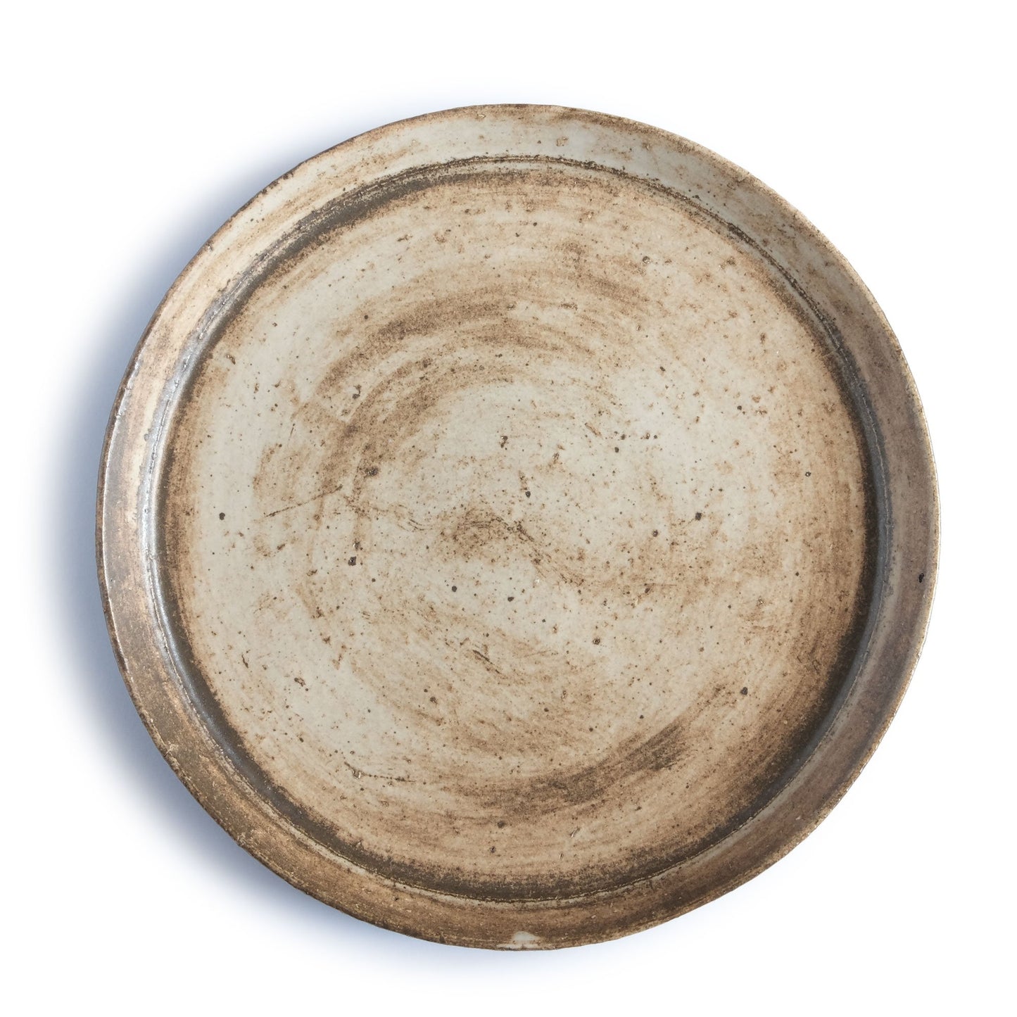 Taichiro Seki Round Plate Matte White L