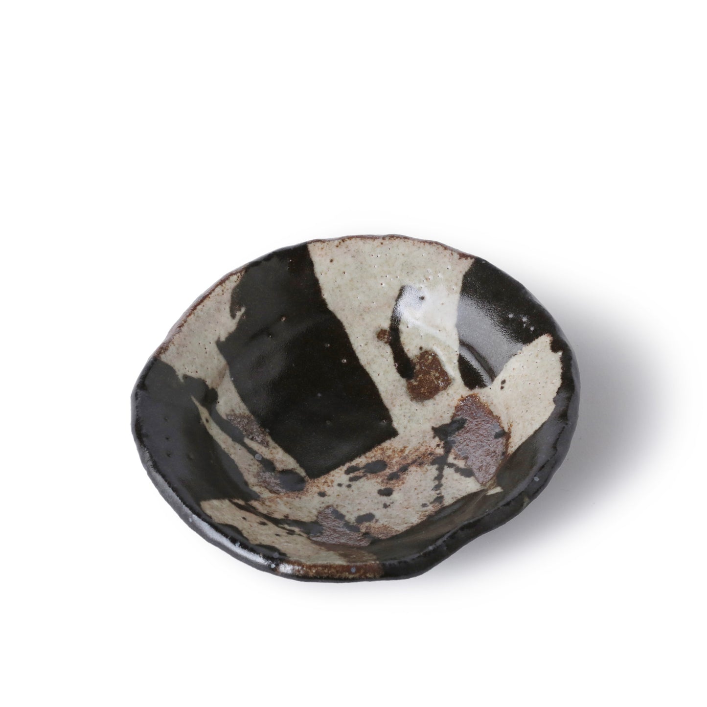 Junri Hamada Kuro Oribe Plate M