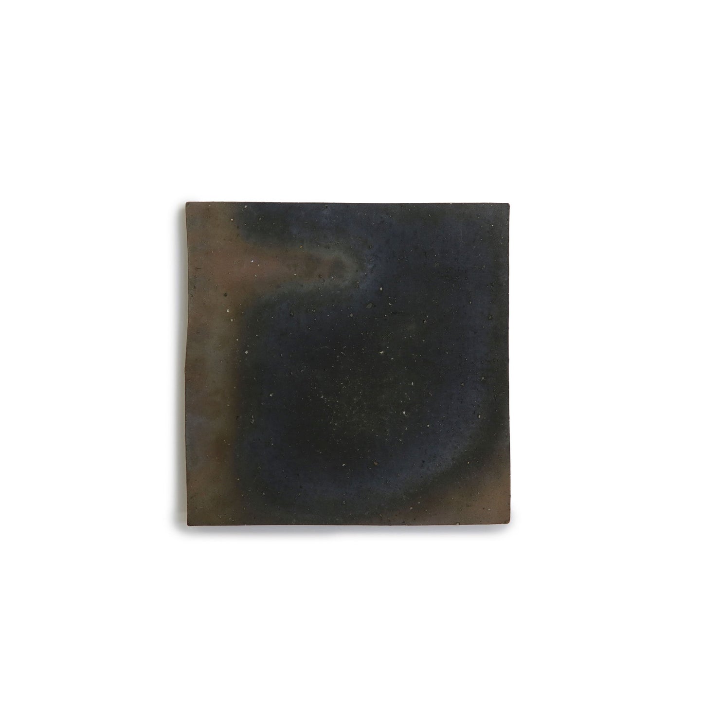 Nobuhito Nakaoka Tanka Yakishime Square Plate