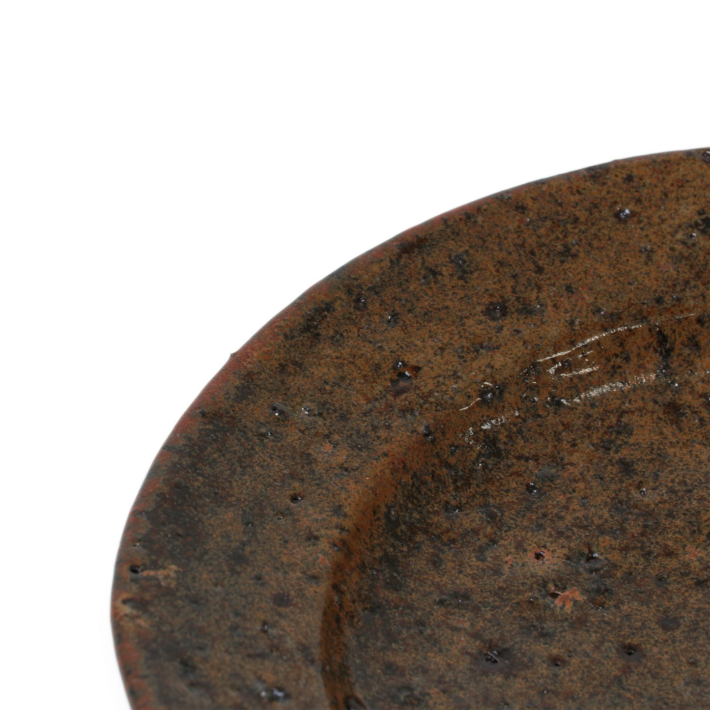 Futoshi Yamashita Volcanic Pottery Plate