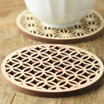 Hinoki Wood Coaster