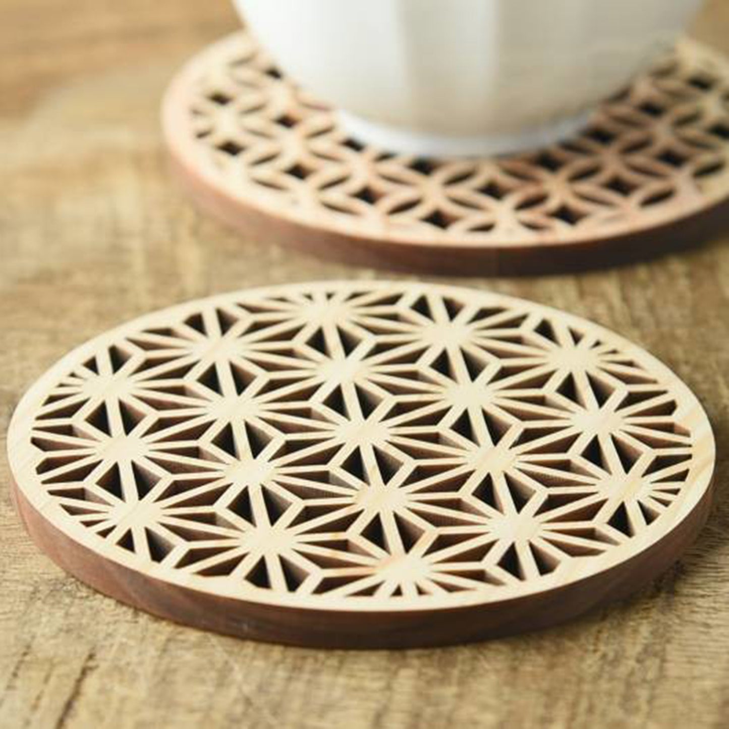 Hinoki Wood Coaster