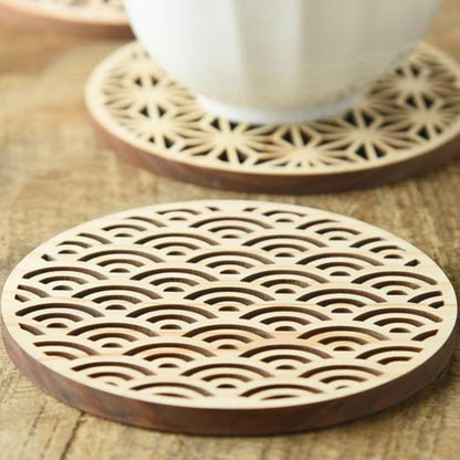 Hinoki Wood Coaster