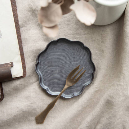 Minoyaki Mini Plate Black