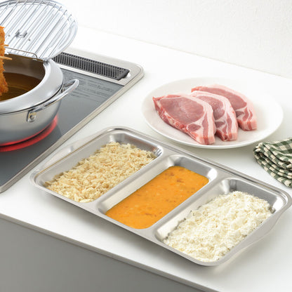 Stainless Steel 3-row Tray