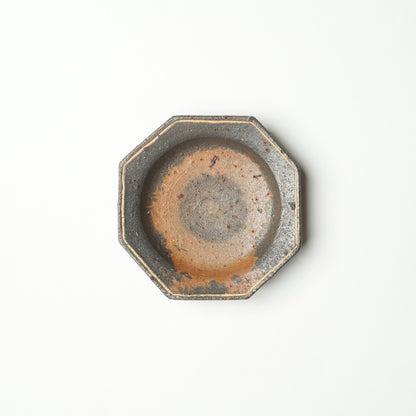 Keiji Tanaka Octagon Plate Nanban Woodfired