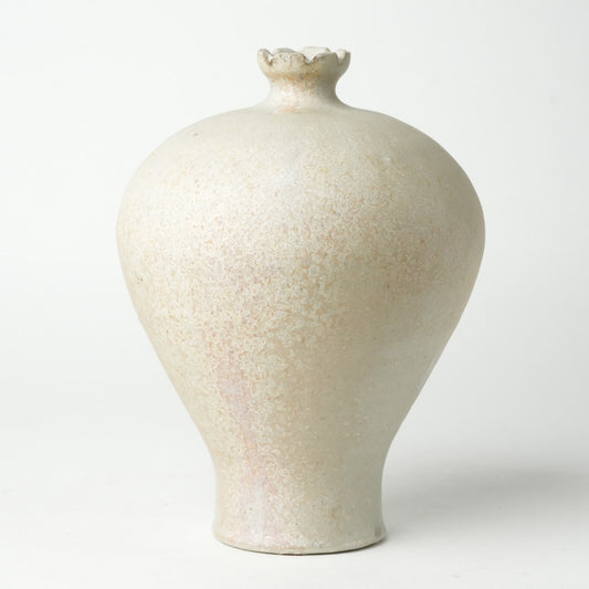 Keiji Tanaka Meiping Flower Vase Woodfired