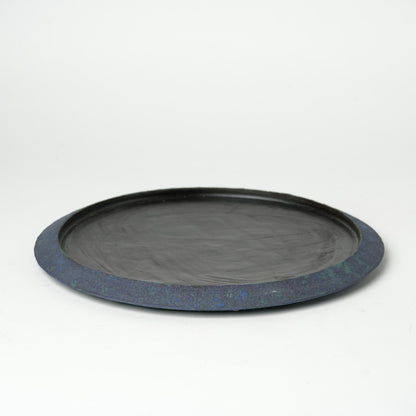 Yusuke Wakasa Large Rim Urushi Plate