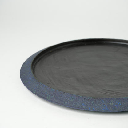 Yusuke Wakasa Large Rim Urushi Plate